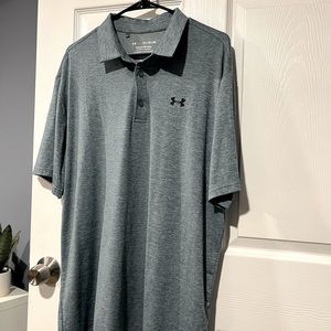 Under Armour men’s Playoff Polo.  Ocean Breeze.  XL
